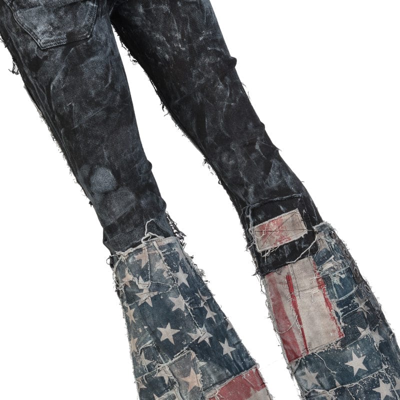 Custom Chop Shop Pants Wornstar Custom Jeans - Brethren - FLARE