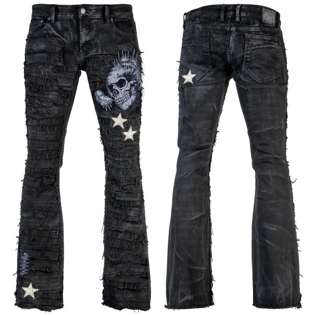 Custom Chop Shop Pants Wornstar Custom Jeans - Chainsaw