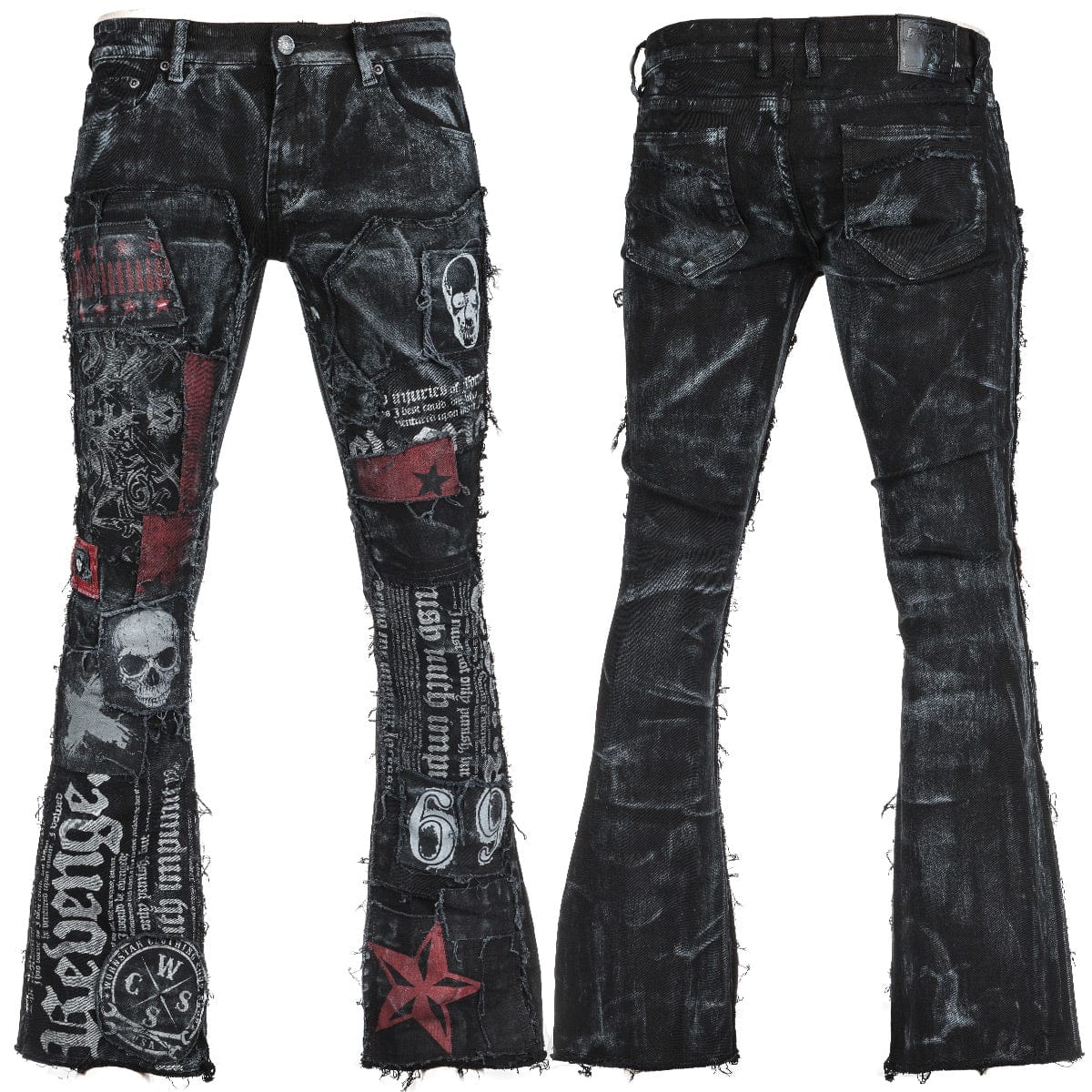 Custom Chop Shop Pants Wornstar Custom Jeans - CHAOS