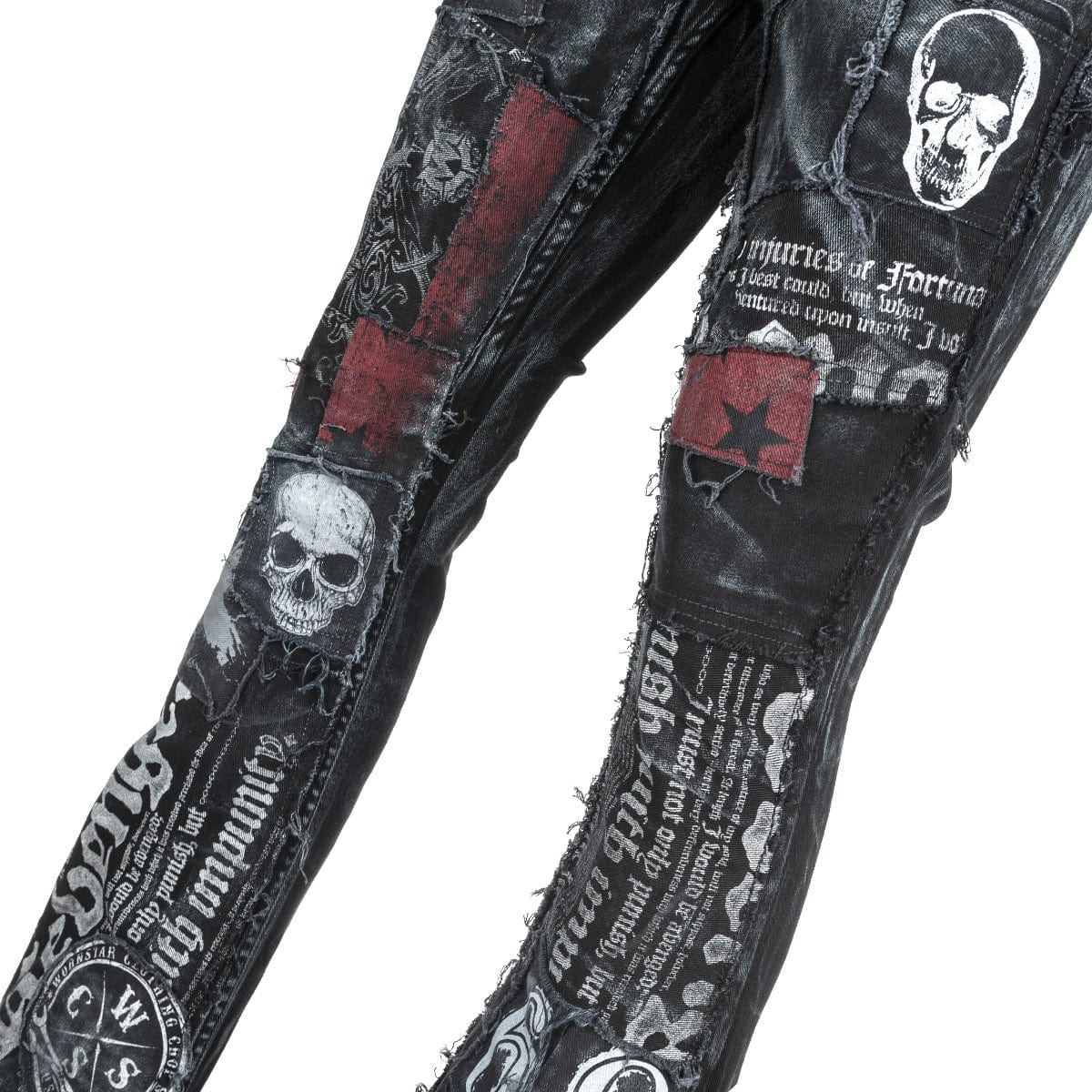 Custom Chop Shop Pants Wornstar Custom Jeans - CHAOS