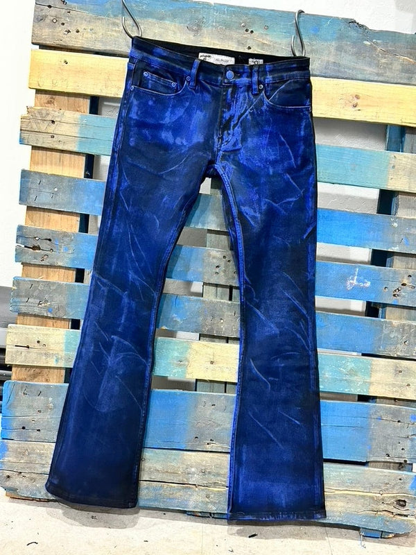 ゆ*ず様 ほぼ新品✨ CALEE USED WIDE TYPE DENIM PA XFLWAM Women's Pearl Straight Leg Jeans High Waist Loose