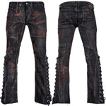 Custom Chop Shop Pants Wornstar Custom Jeans - Cow Bells