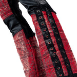 Custom Chop Shop Pants Wornstar Custom Jeans - Crimson Orion Sample - Ready to Ship - Size 32x34