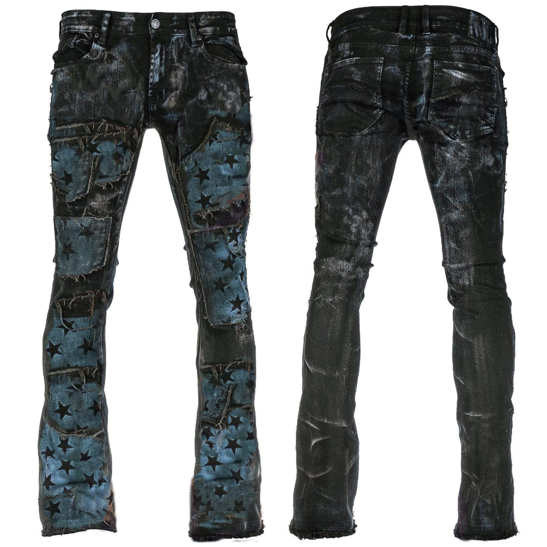 Custom Chop Shop Pants Wornstar Custom - Jeans - Dark Skye