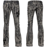 Custom Chop Shop Pants Wornstar Custom Jeans - Double Crossed - Ready to Ship - Size 32x34