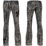Custom Chop Shop Pants Wornstar Custom Jeans - Double Crossed - Ready to Ship - Size 32x34