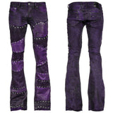 Custom Chop Shop Pants Wornstar Custom Jeans - Electric Purple