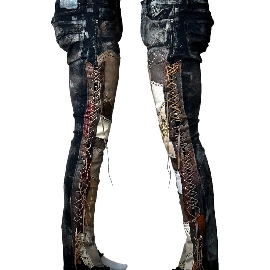 Custom Chop Shop Pants Wornstar Custom Jeans - Estella