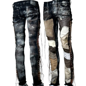 Custom Chop Shop Pants Wornstar Custom Jeans - Estella