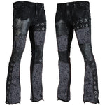 Custom Chop Shop Pants Wornstar Custom - Jeans - Gray Paisley