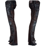 Custom Chop Shop Pants Wornstar Custom Jeans - Leopard - Ready to Ship - Size 34x34