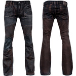 Custom Chop Shop Pants Wornstar Custom Jeans - Leopard - Ready to Ship - Size 34x34
