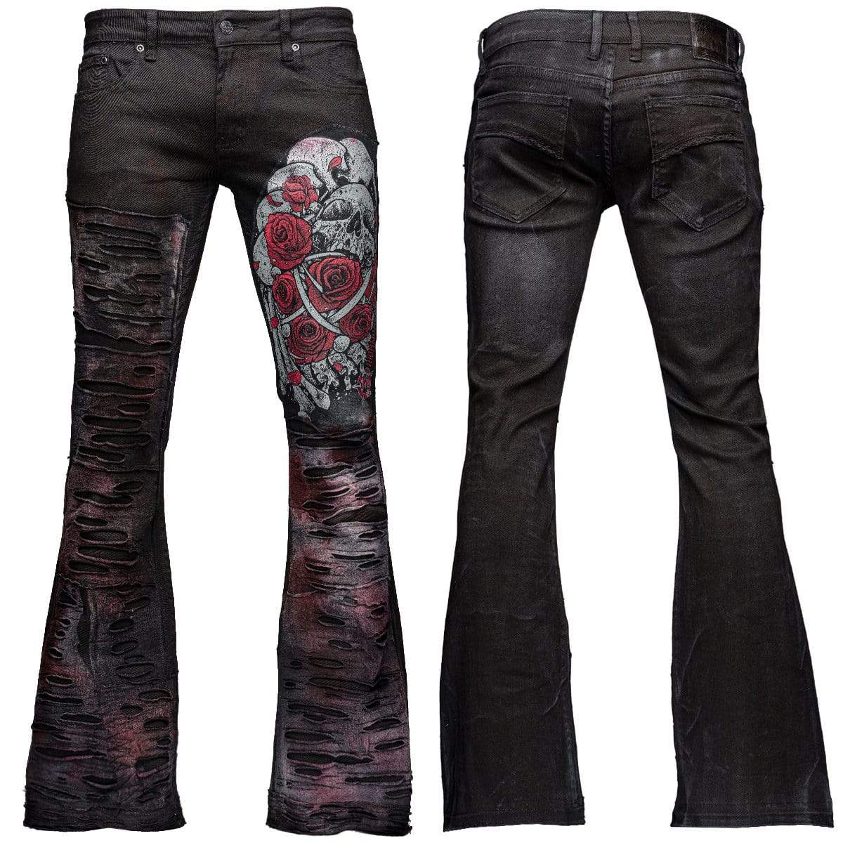 Wornstar Custom Jeans - Scorpion Purple