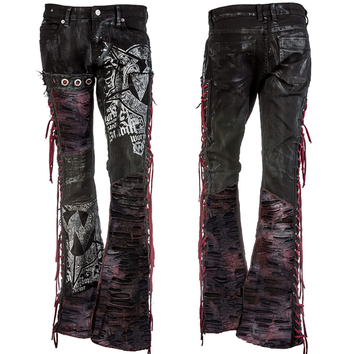 Custom Chop Shop Pants Wornstar Custom - Jeans - Magic Dance