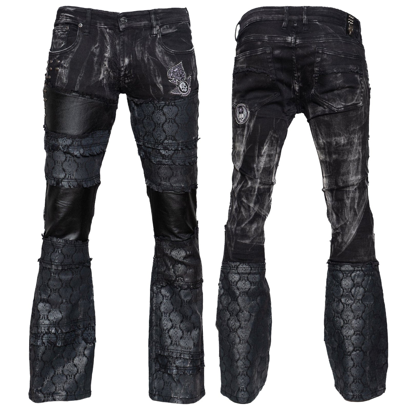 Custom Chop Shop Pants Wornstar Custom Jeans - Nightfall - Ready to ship - Size 34