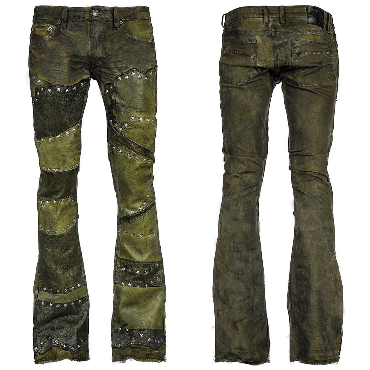 Custom Chop Shop Pants Wornstar Custom Jeans - Olive