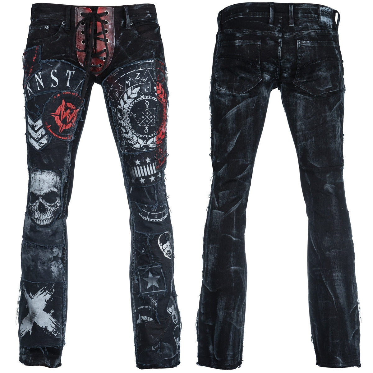 Custom Chop Shop Pants Wornstar Custom Jeans - Punx