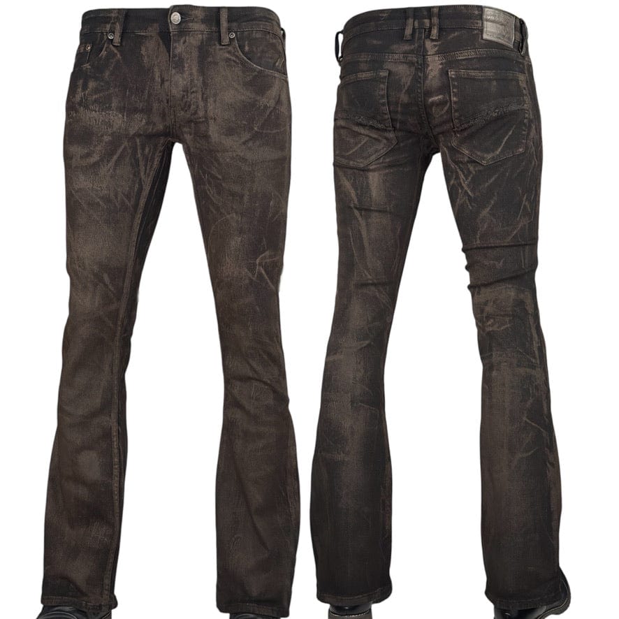 Custom Chop Shop Pants Wornstar Custom Jeans - Raw Umber Alloy Washed