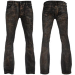 Custom Chop Shop Pants Wornstar Custom Jeans - Raw Umber Alloy Washed and Smoke Washed