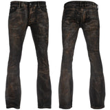 Custom Chop Shop Pants Wornstar Custom Jeans - Raw Umber Alloy Washed and Smoke Washed
