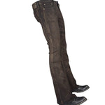 Custom Chop Shop Pants Wornstar Custom Jeans - Raw Umber Alloy Washed Flare