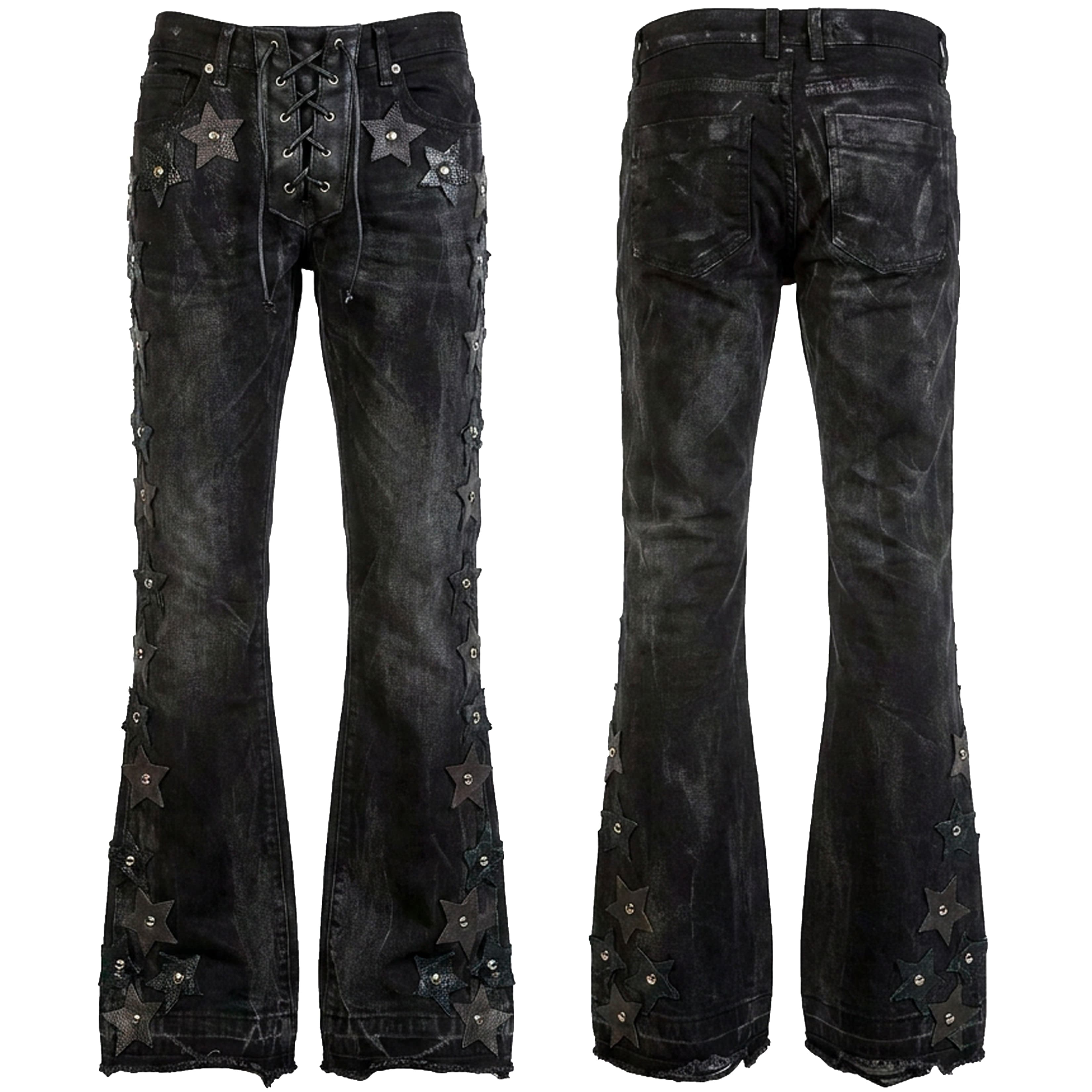 Custom Chop Shop Pants Wornstar Custom Jeans - Rocket Man