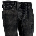 Custom Chop Shop Pants Wornstar Custom Jeans - Scars and Stripes - Ready to ship - Size 31x33