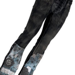 Custom Chop Shop Pants Wornstar Custom Jeans - Scars and Stripes - Ready to ship - Size 31x33