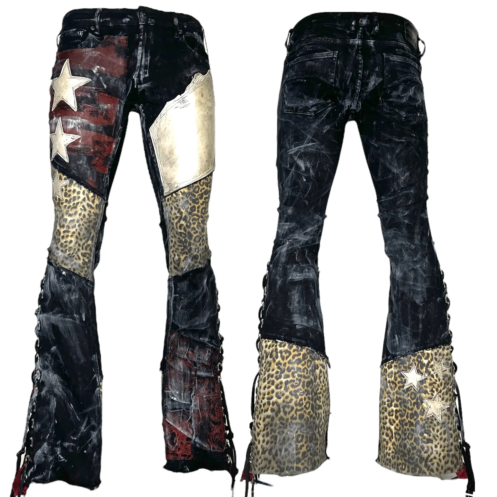 Custom Chop Shop Pants Wornstar Custom Jeans - Serenade