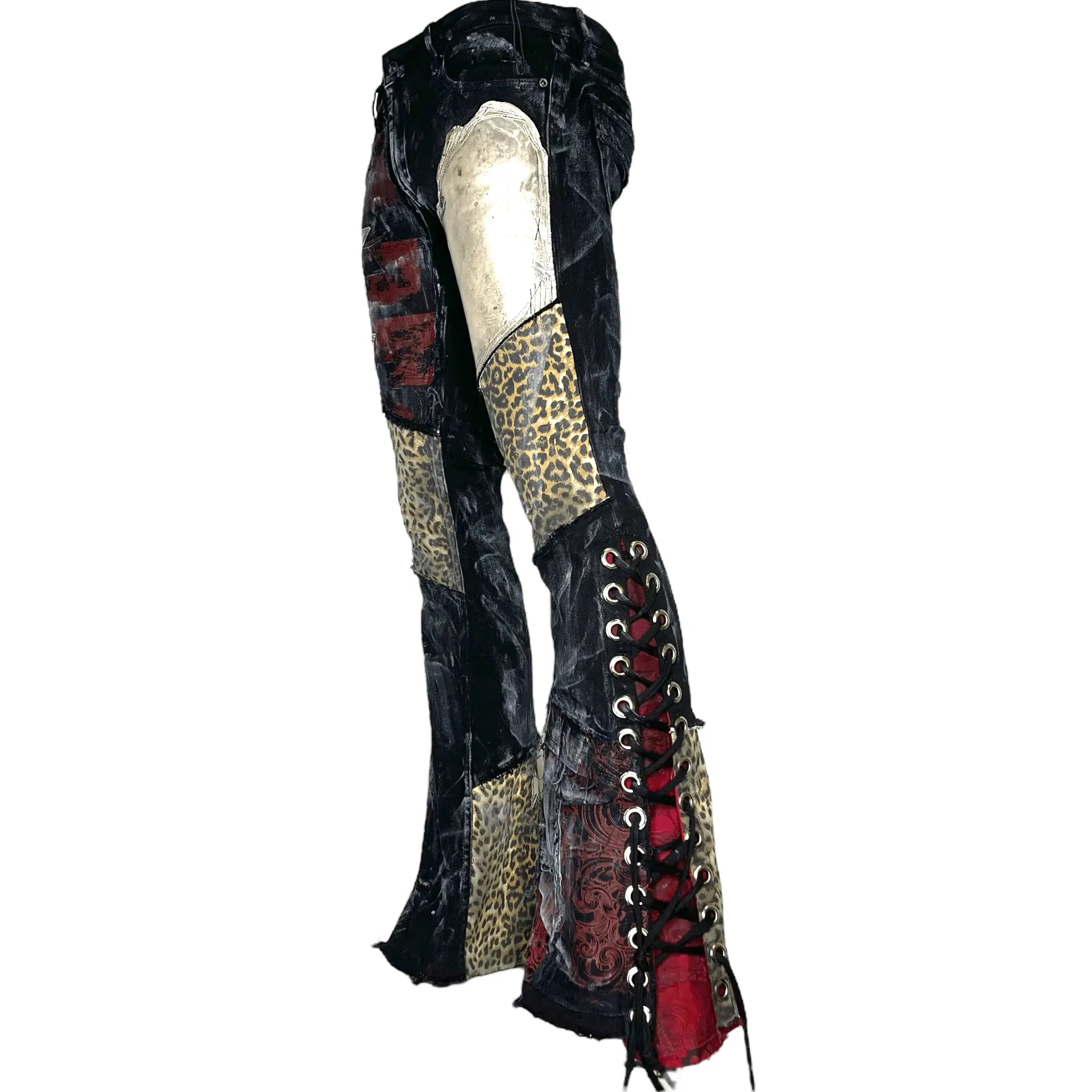 Custom Chop Shop Pants Wornstar Custom Jeans - Serenade