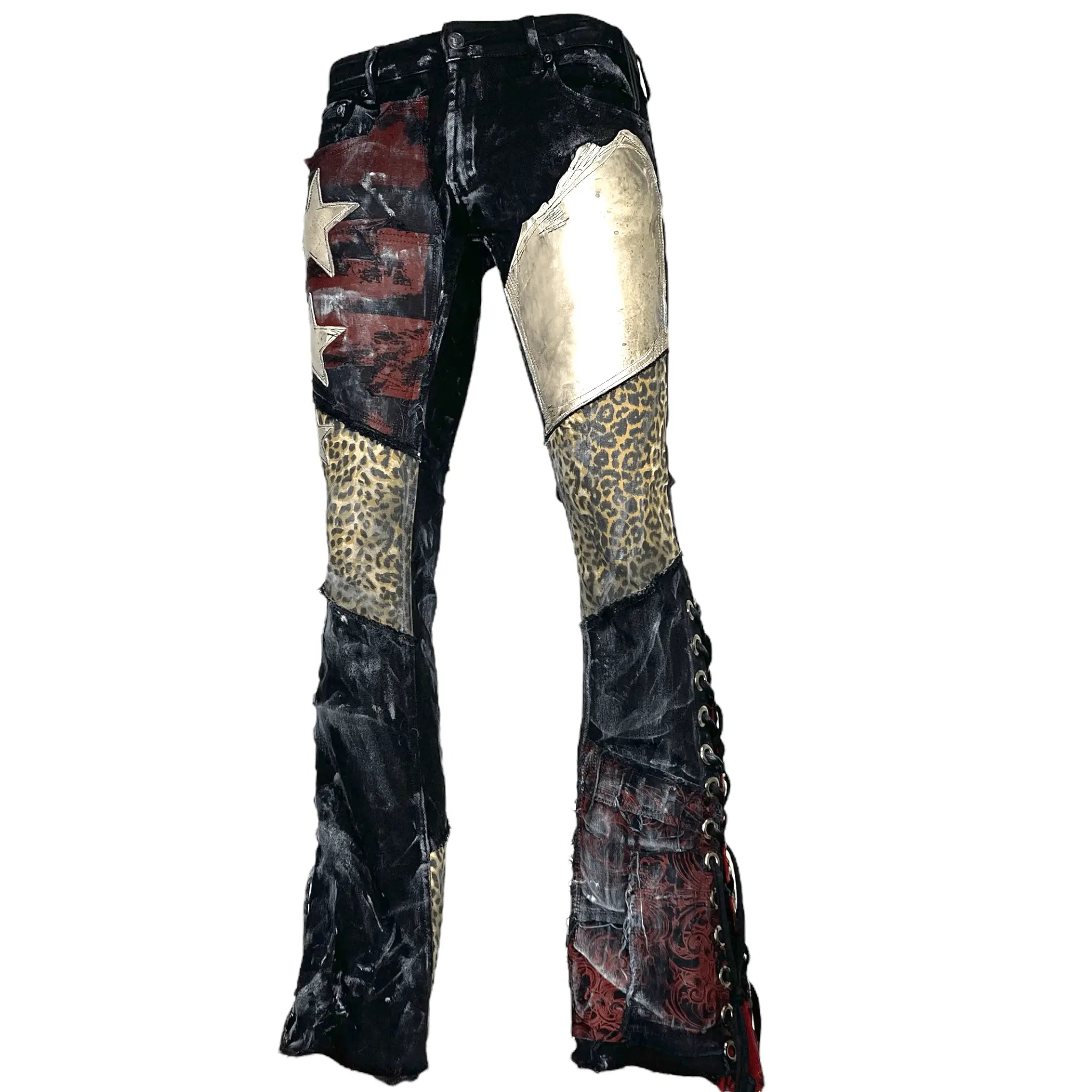 Custom Chop Shop Pants Wornstar Custom Jeans - Serenade