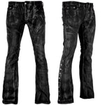 Custom Chop Shop Pants Wornstar Custom Jeans - Side Button - Smoke Wash