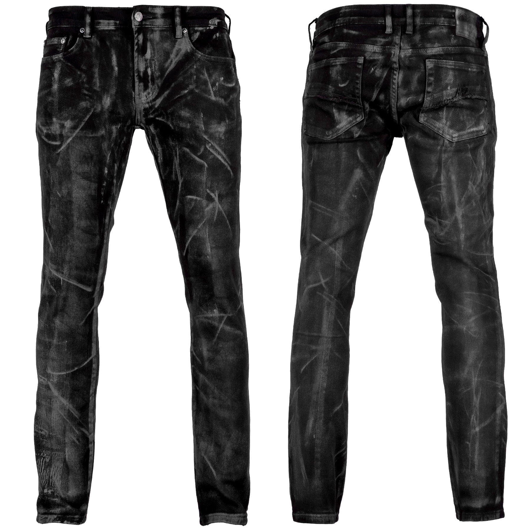Custom Chop Shop Pants Wornstar Custom Jeans - Smoke Washed