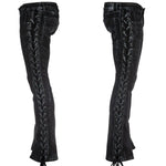 Custom Chop Shop Pants Wornstar Custom Jeans - SmokeWashed Side Laced