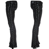 Custom Chop Shop Pants Wornstar Custom Jeans - SmokeWashed Side Laced