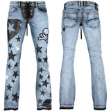 Custom Chop Shop Pants Wornstar Custom Jeans - Spark - Ready to ship - Size 32x34