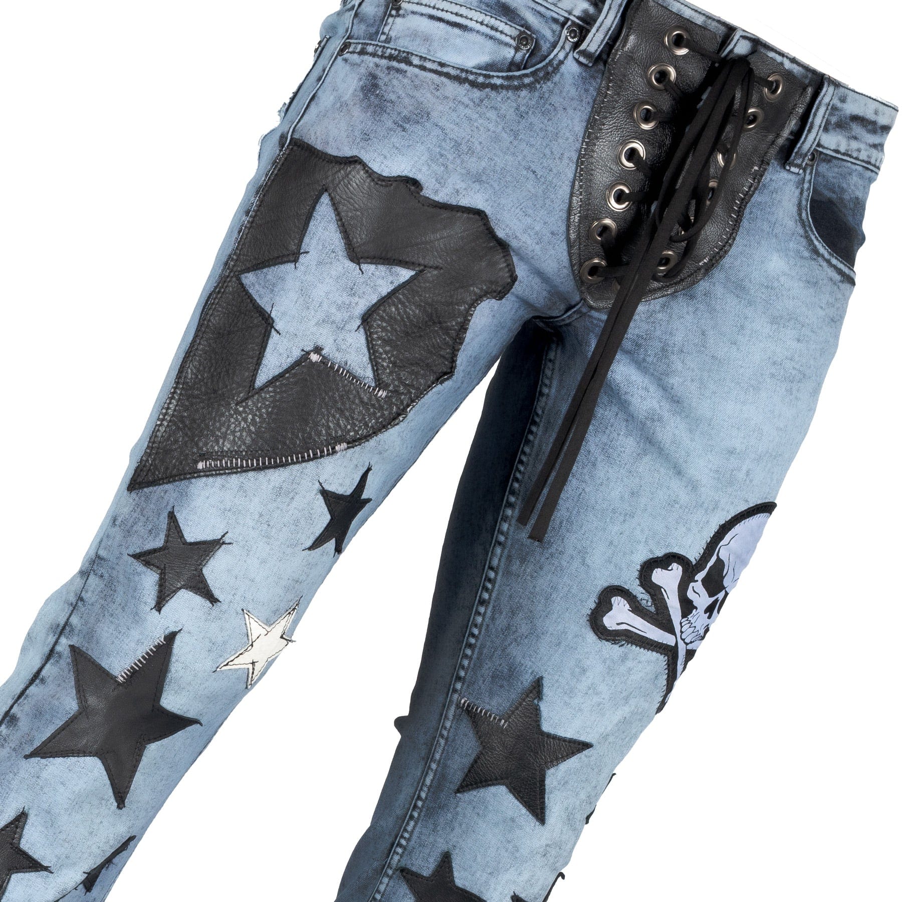 Custom Chop Shop Pants Wornstar Custom Jeans - Spark - Ready to ship - Size 32x34