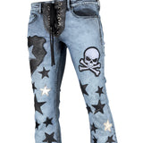 Custom Chop Shop Pants Wornstar Custom Jeans - Spark - Ready to ship - Size 32x34