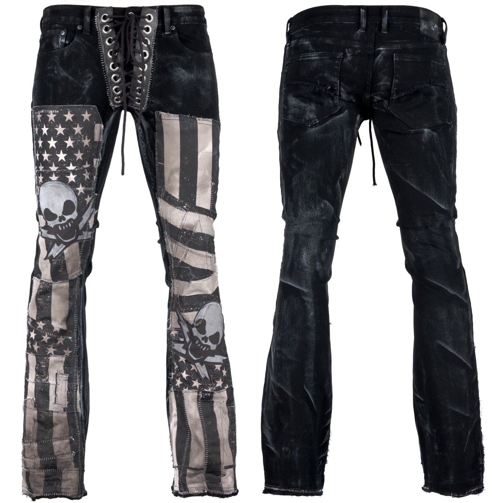 Custom Chop Shop Pants Wornstar Custom Jeans - Thrill - Ready to ship - Size 32x34
