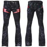 Custom Chop Shop Pants Wornstar Custom Jeans - Thunderstruck Red