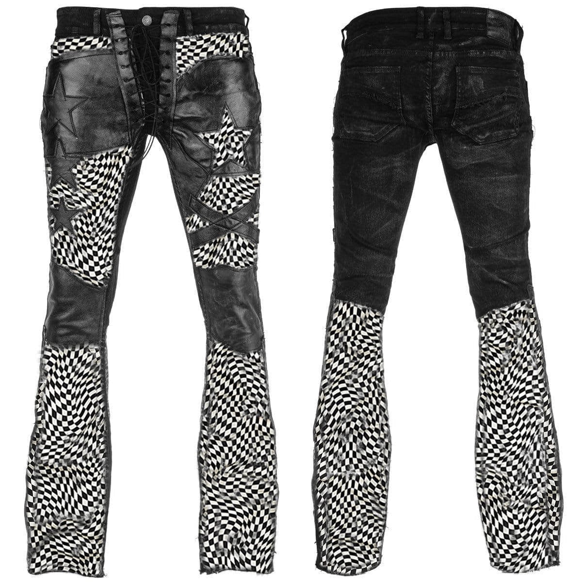 Custom Chop Shop Pants Wornstar Custom Jeans - Wonderland
