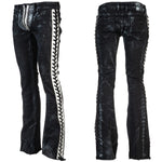 Wornstar Custom Pants - Silver Stripe