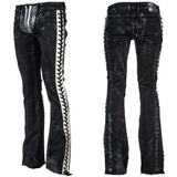 Wornstar Custom Pants - Silver Stripe