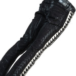 Wornstar Custom Pants - Silver Stripe