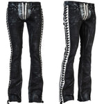 Wornstar Custom Pants - Silver Stripe