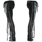 Custom Chop Shop Pants Wornstar Custom - Jeans - Blue Denim Patchwork - Drab