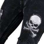 Custom Chop Shop Pants Wornstar Custom Jeans - Zebra Print Patchwork - Ready to Ship - Size 32x32