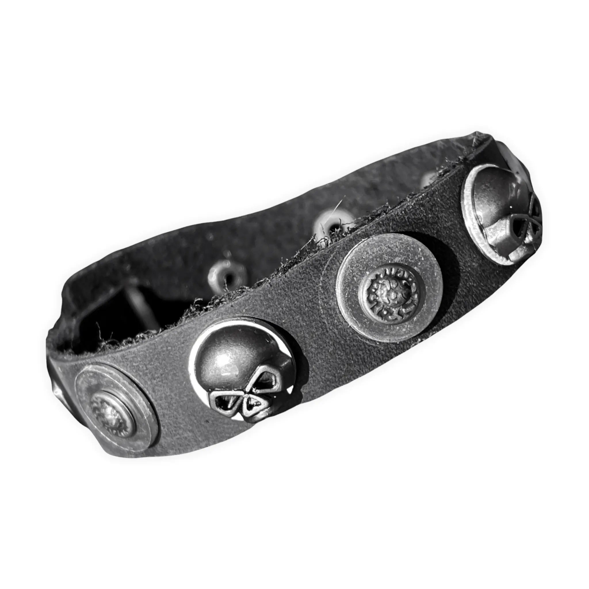 Custom Chop Shop Accessory Wornstar Custom Leather Bracelet - Celebration