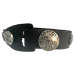 Custom Chop Shop Accessory Wornstar Custom Leather Bracelet - Skulls