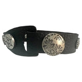 Custom Chop Shop Accessory Wornstar Custom Leather Bracelet - Skulls